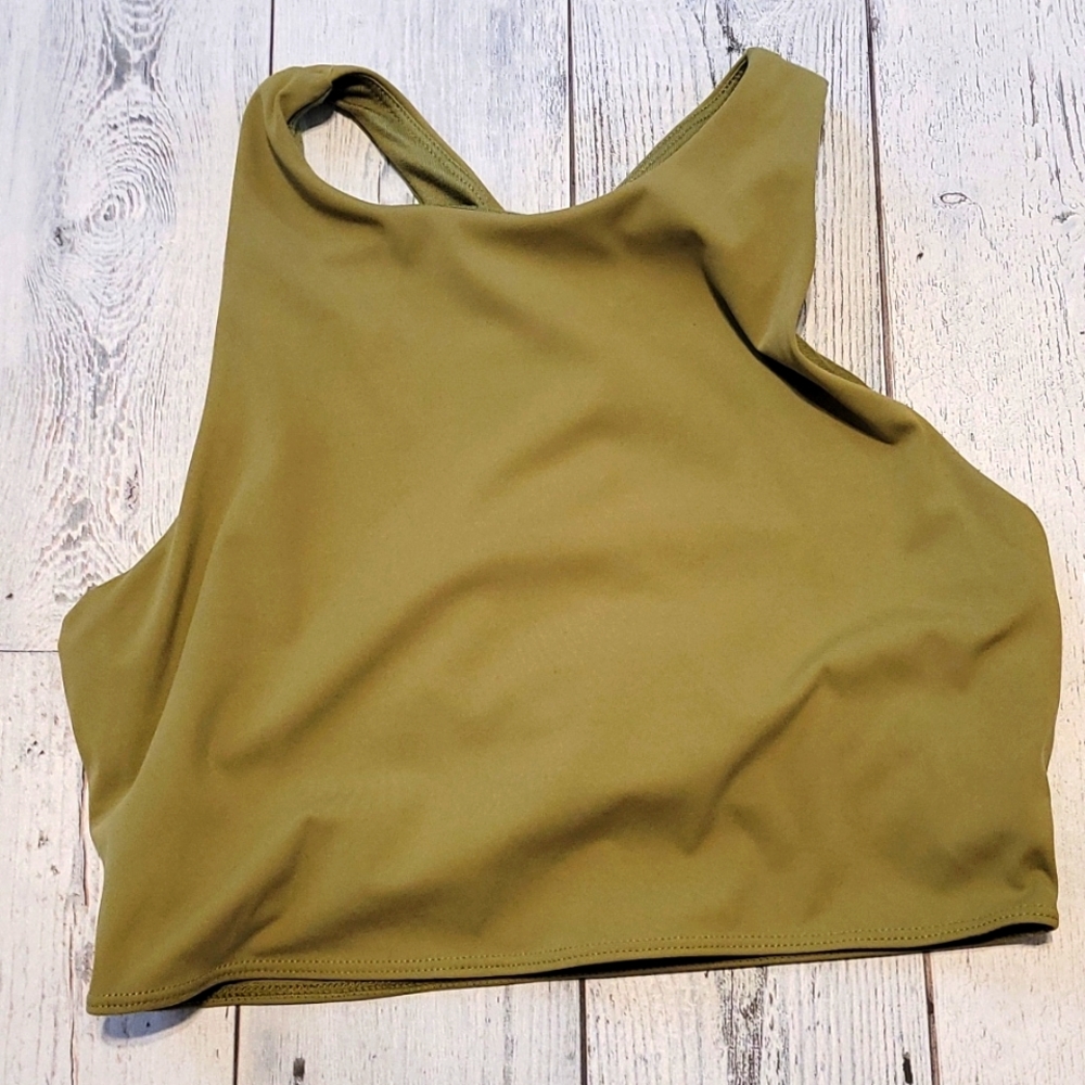 Born Primitive High Neck Racerback Longline Crop Top